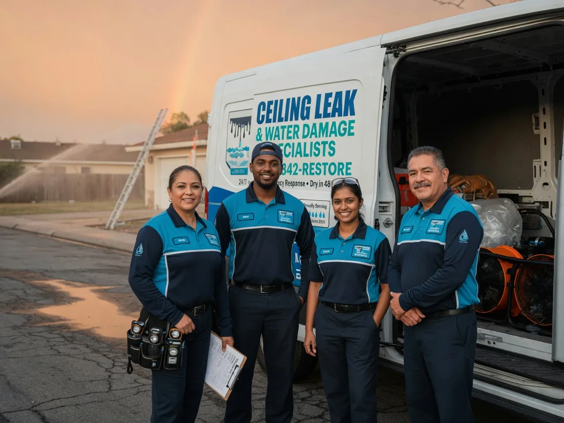 Ceiling Leak Cleanup company in Six Mile, SC